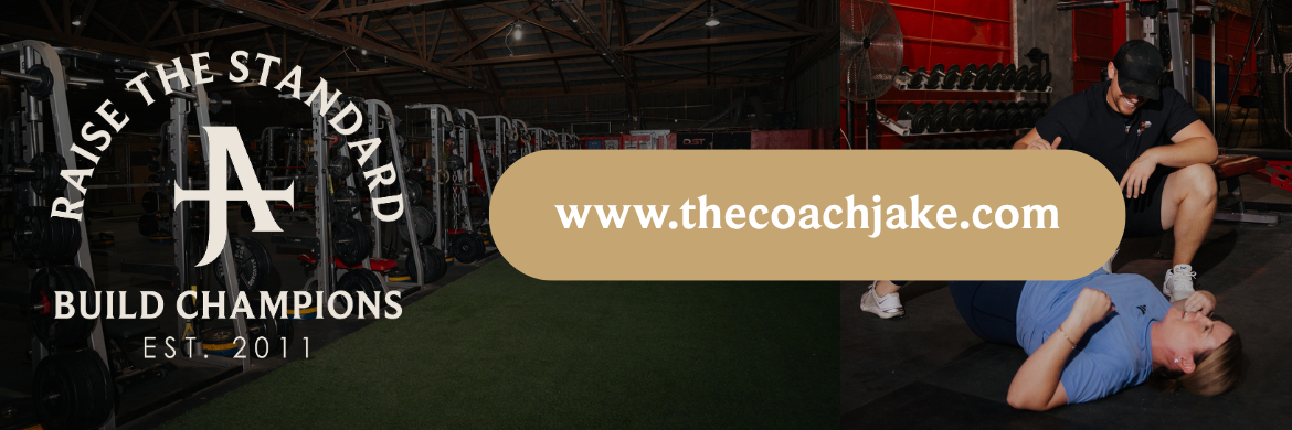 Coach Jake — Raise the Standard. Visit thecoachjake.com